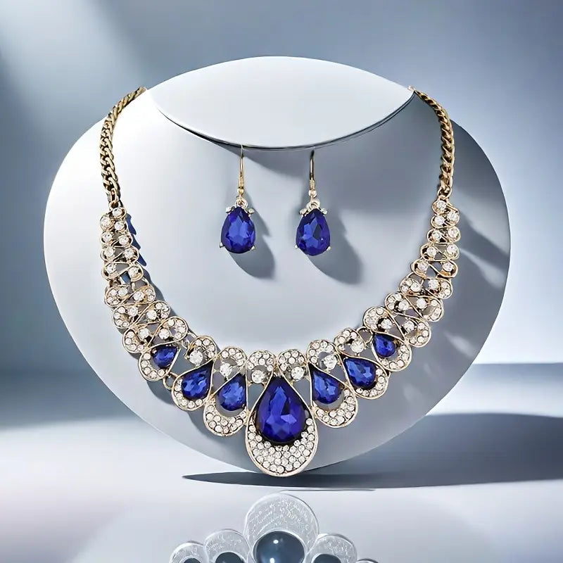 Maevina Zafiros smyckeset | Guld 0